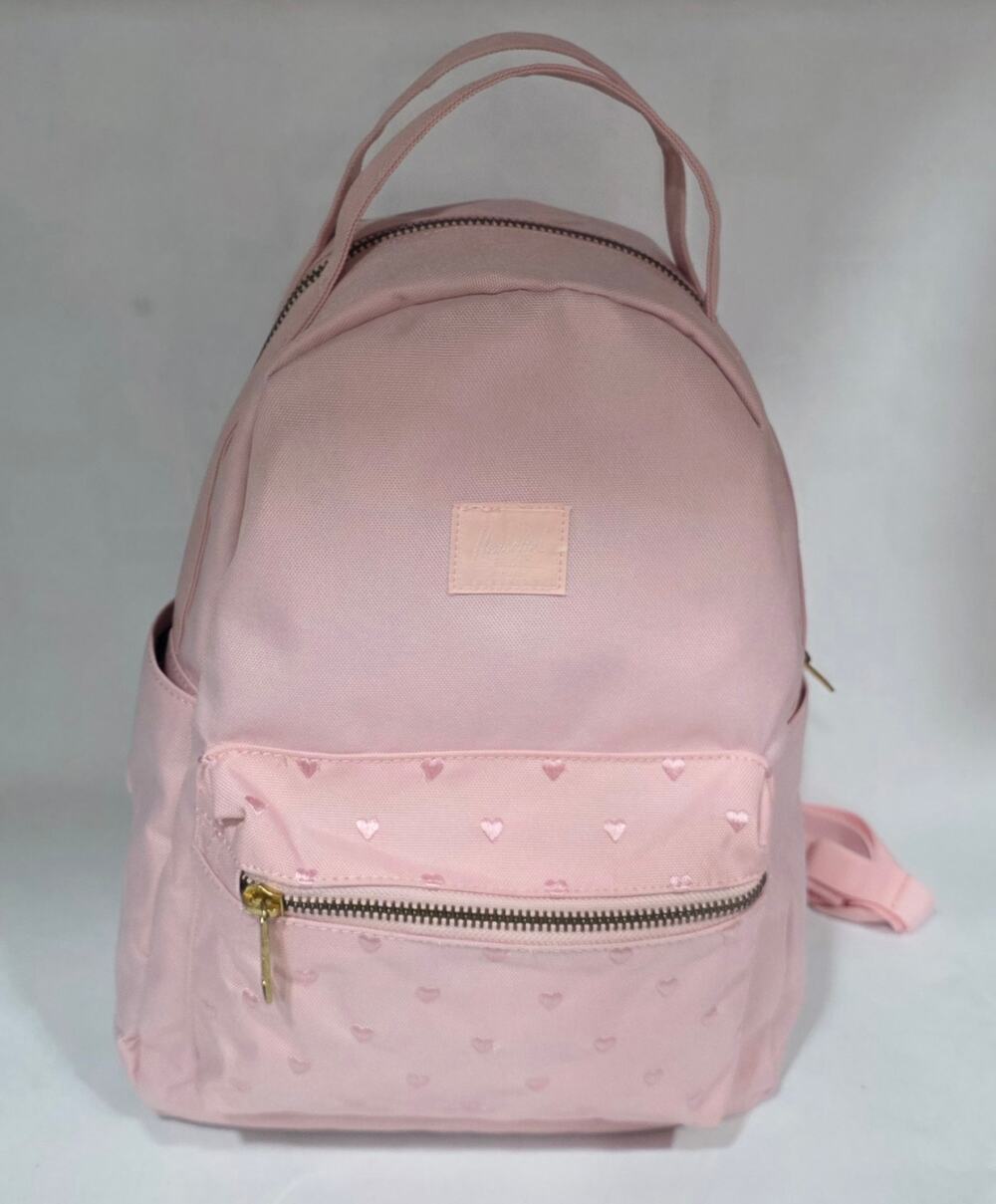 Herschel Nova Small Backpack Heartfelt Collection Pink Hearts Rare